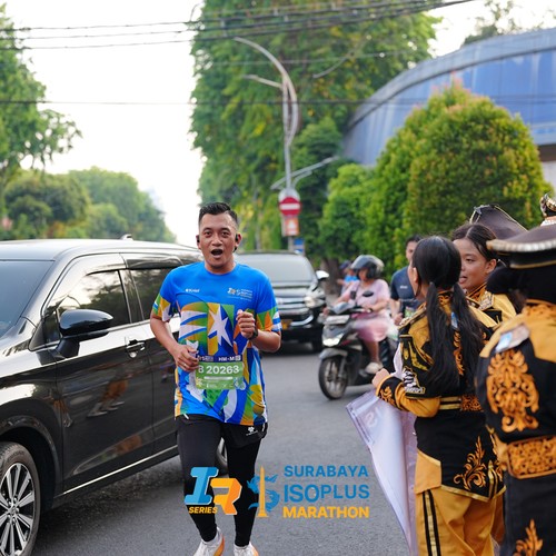 Race photo from SURABAYA ISOPLUS MARATHON 2026
