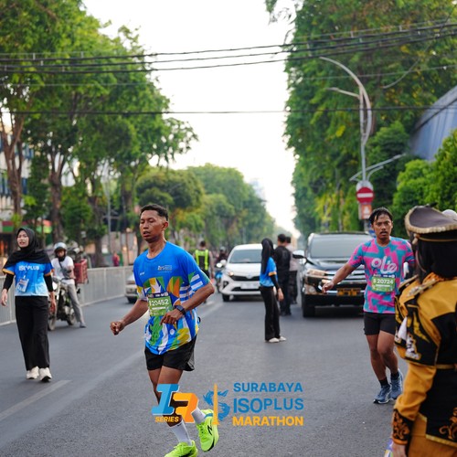 Race photo from SURABAYA ISOPLUS MARATHON 2026