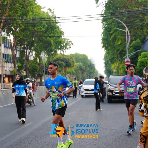 Race photo from SURABAYA ISOPLUS MARATHON 2026
