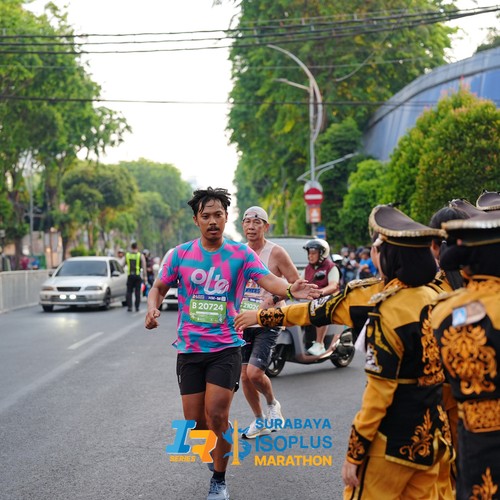 Race photo from SURABAYA ISOPLUS MARATHON 2026