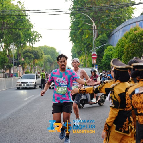 Race photo from SURABAYA ISOPLUS MARATHON 2026