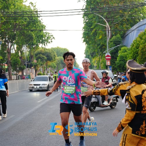 Race photo from SURABAYA ISOPLUS MARATHON 2026