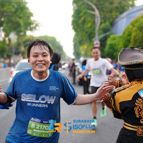Race photo from SURABAYA ISOPLUS MARATHON 2026