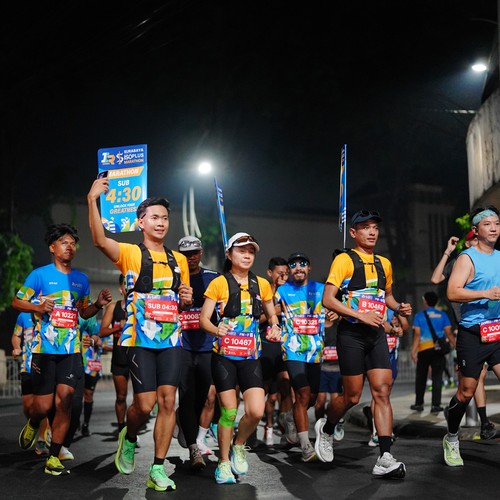 Race photo from SURABAYA ISOPLUS MARATHON 2026