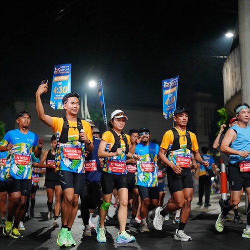 Race photo from SURABAYA ISOPLUS MARATHON 2026