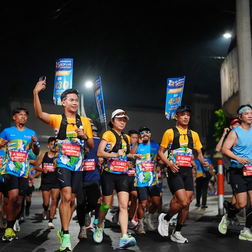 Race photo from SURABAYA ISOPLUS MARATHON 2026