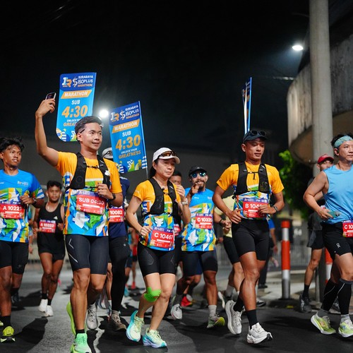 Race photo from SURABAYA ISOPLUS MARATHON 2026