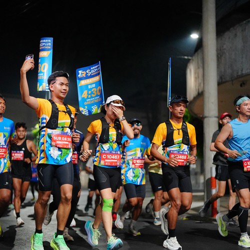 Race photo from SURABAYA ISOPLUS MARATHON 2026