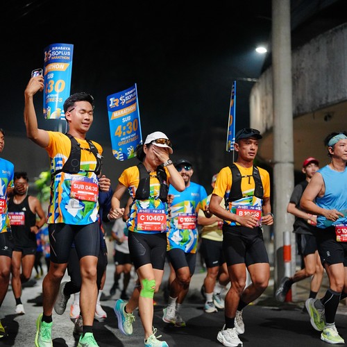 Race photo from SURABAYA ISOPLUS MARATHON 2026