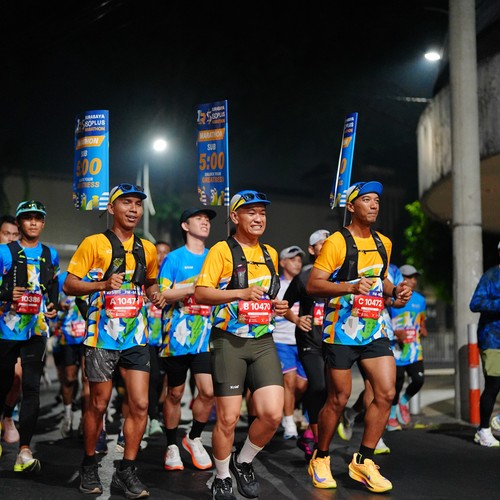 Race photo from SURABAYA ISOPLUS MARATHON 2026