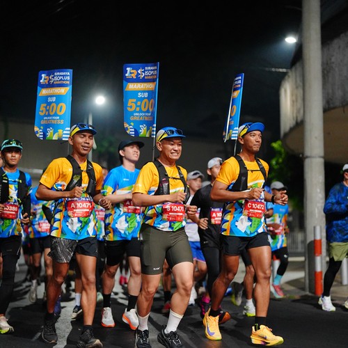 Race photo from SURABAYA ISOPLUS MARATHON 2026