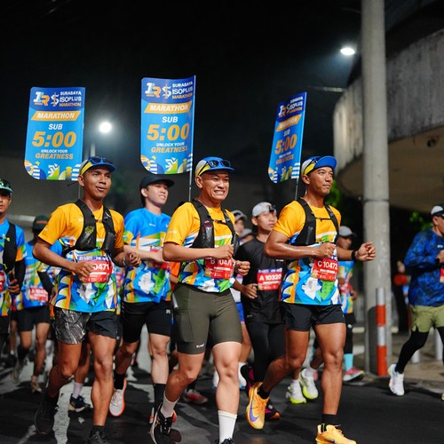Race photo from SURABAYA ISOPLUS MARATHON 2026