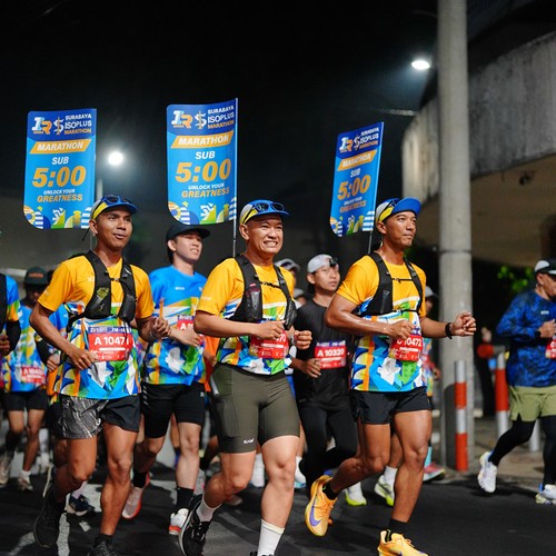 Race photo from SURABAYA ISOPLUS MARATHON 2026