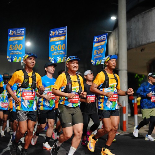 Race photo from SURABAYA ISOPLUS MARATHON 2026