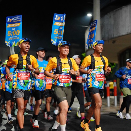 Race photo from SURABAYA ISOPLUS MARATHON 2026