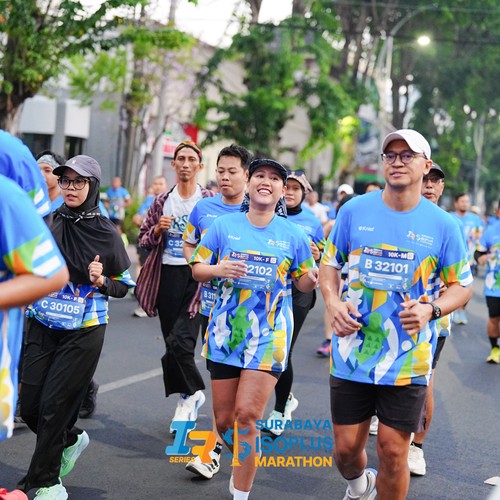 Race photo from SURABAYA ISOPLUS MARATHON 2026