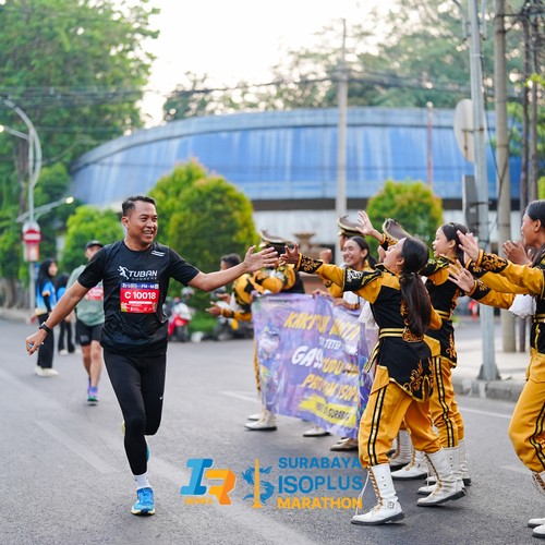 Race photo from SURABAYA ISOPLUS MARATHON 2026
