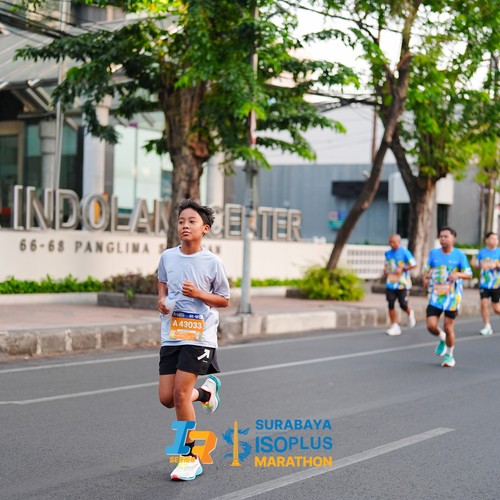 Race photo from SURABAYA ISOPLUS MARATHON 2026