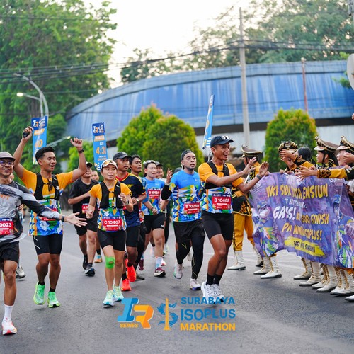 Race photo from SURABAYA ISOPLUS MARATHON 2026