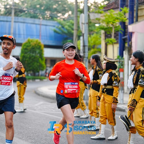 Race photo from SURABAYA ISOPLUS MARATHON 2026