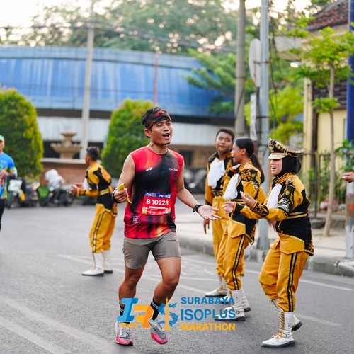 Race photo from SURABAYA ISOPLUS MARATHON 2026