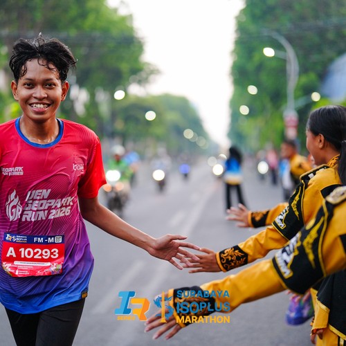 Race photo from SURABAYA ISOPLUS MARATHON 2026