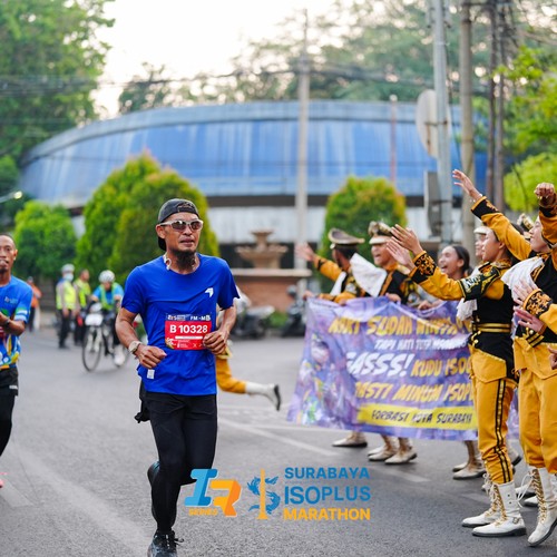 Race photo from SURABAYA ISOPLUS MARATHON 2026