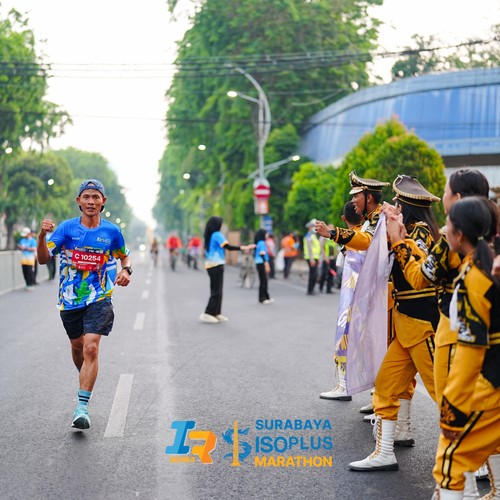 Race photo from SURABAYA ISOPLUS MARATHON 2026