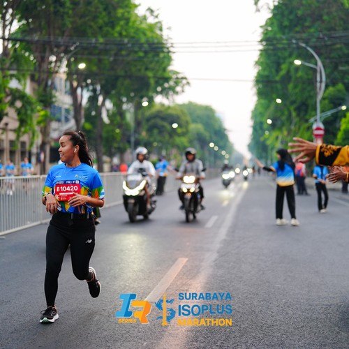 Race photo from SURABAYA ISOPLUS MARATHON 2026