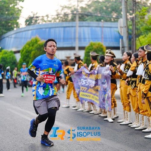 Race photo from SURABAYA ISOPLUS MARATHON 2026