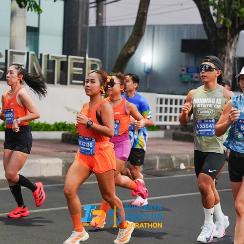 Race photo from SURABAYA ISOPLUS MARATHON 2026