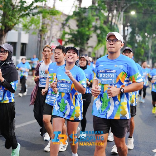 Race photo from SURABAYA ISOPLUS MARATHON 2026