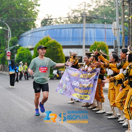 Race photo from SURABAYA ISOPLUS MARATHON 2026