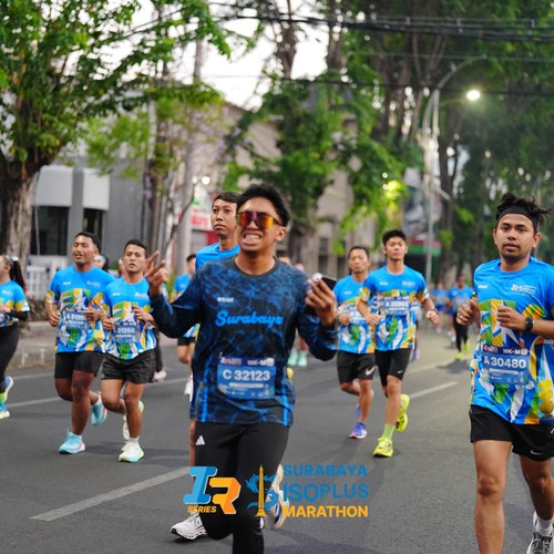 Race photo from SURABAYA ISOPLUS MARATHON 2026