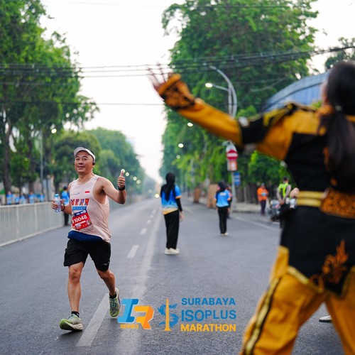 Race photo from SURABAYA ISOPLUS MARATHON 2026