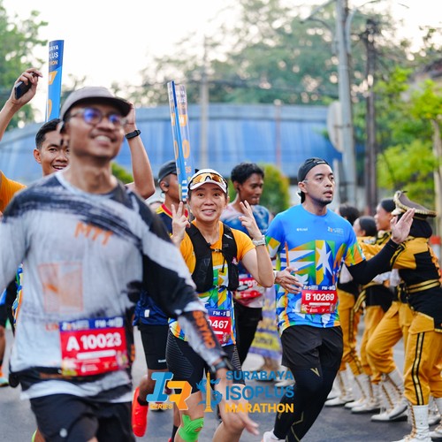 Race photo from SURABAYA ISOPLUS MARATHON 2026