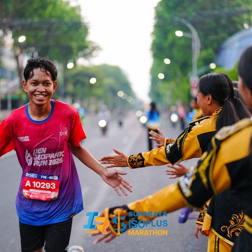 Race photo from SURABAYA ISOPLUS MARATHON 2026