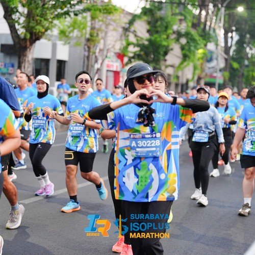 Race photo from SURABAYA ISOPLUS MARATHON 2026