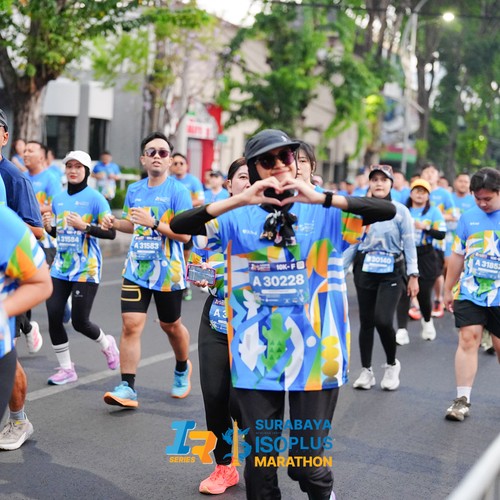 Race photo from SURABAYA ISOPLUS MARATHON 2026