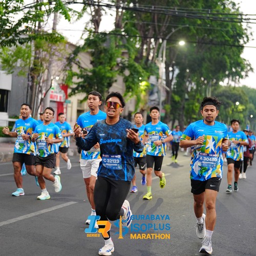 Race photo from SURABAYA ISOPLUS MARATHON 2026