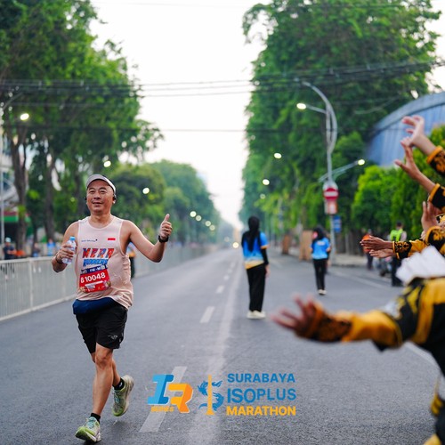 Race photo from SURABAYA ISOPLUS MARATHON 2026