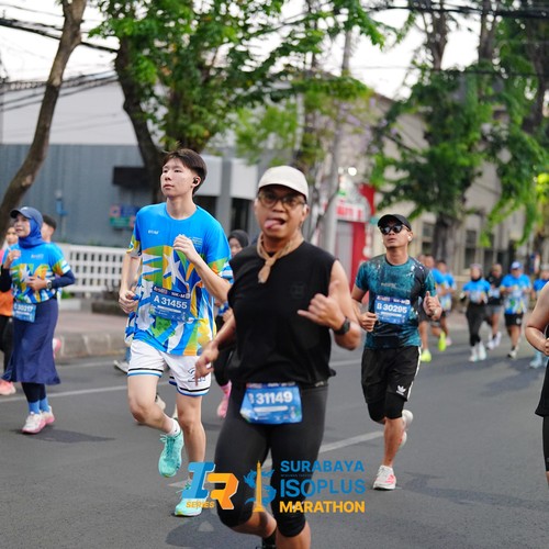 Race photo from SURABAYA ISOPLUS MARATHON 2026