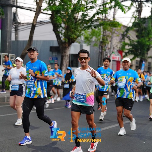 Race photo from SURABAYA ISOPLUS MARATHON 2026