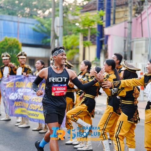 Race photo from SURABAYA ISOPLUS MARATHON 2026