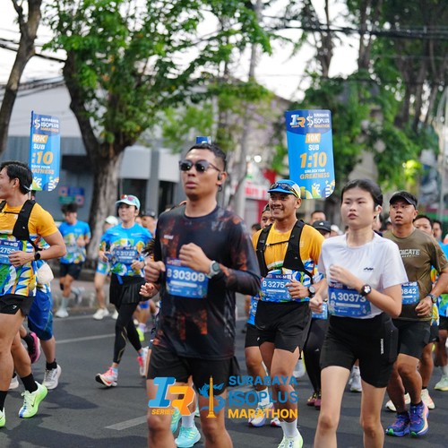 Race photo from SURABAYA ISOPLUS MARATHON 2026