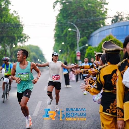 Race photo from SURABAYA ISOPLUS MARATHON 2026