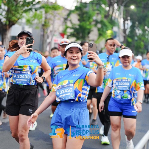 Race photo from SURABAYA ISOPLUS MARATHON 2026