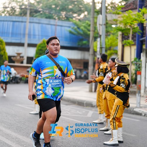 Race photo from SURABAYA ISOPLUS MARATHON 2026