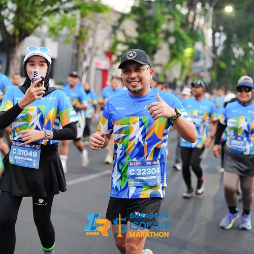 Race photo from SURABAYA ISOPLUS MARATHON 2026