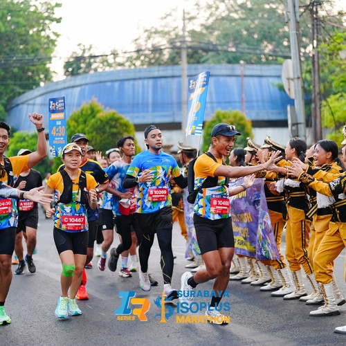 Race photo from SURABAYA ISOPLUS MARATHON 2026